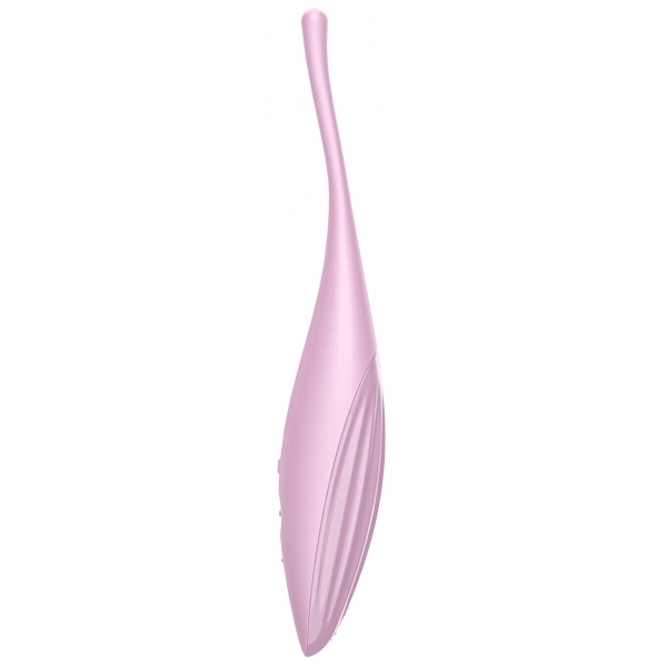 Estimulador Twirling Joy Satisfyer 17cm Pink Connected Stimulator