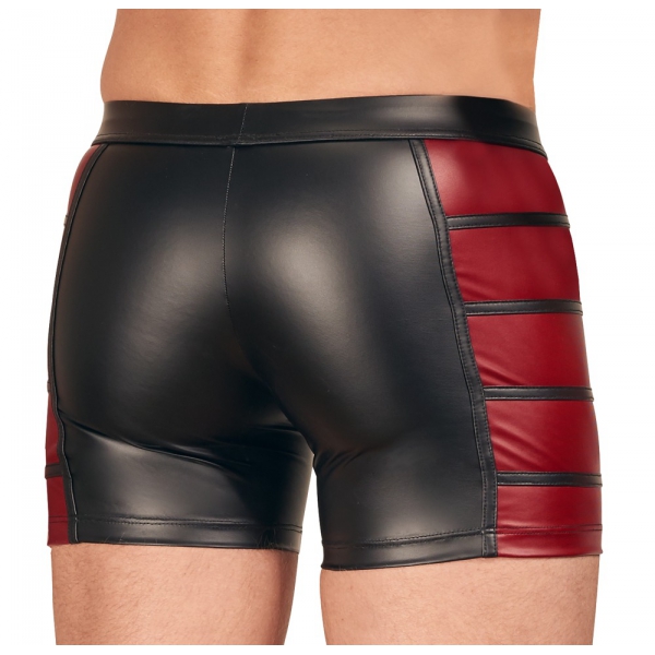 VEGA Long Boxer Schwarz-Rot