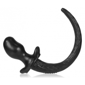 Oxballs Plug Puppy Tail Beagle 9.5 x 5cm Black