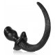 Plug Queue Puppy Tail Beagle 9.5 x 5cm Schwarz