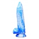 Dildo Kukur 16 x 4cm Azul-branco