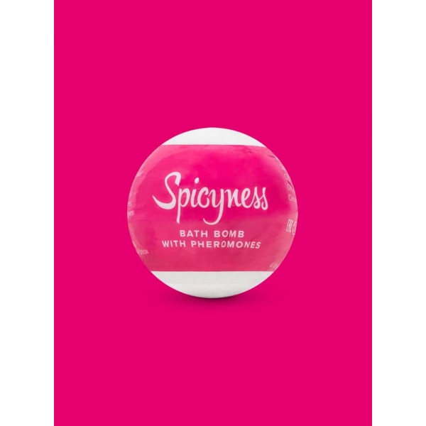 Spicyness Pink Effervescent Bath Ball