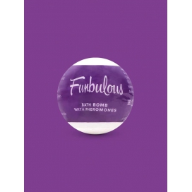 Funbulous Violet effervescent bath ball