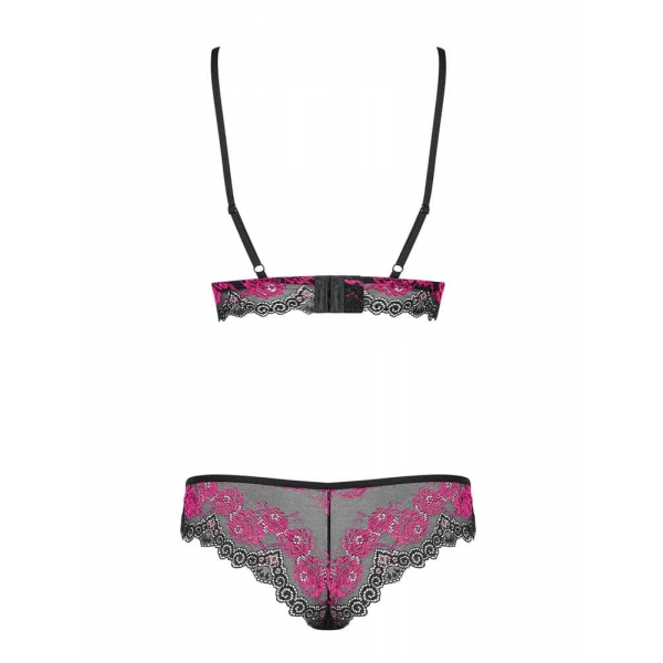 Conjunto Tulia 2 peças Black-Pink