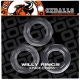 Set of 3 Willy Rings Transparent