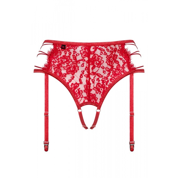 Red Rediosa suspender belt