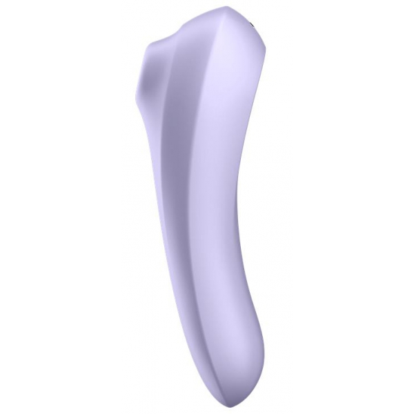 Stimolatore clitorideo collegato DUAL PLEASURE Purple