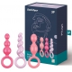 Kit 3 Silicone Booty Call Satisfyer 9.5 x 2.5cm Rozen