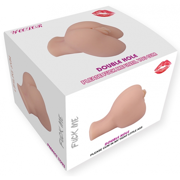 Masturbatore realistico Vulva-Anus Mini Hole