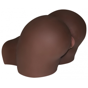 Perfect Toys Realistic Masturbator Buttocks Big Sweet Hole Vulva-Anus Brown