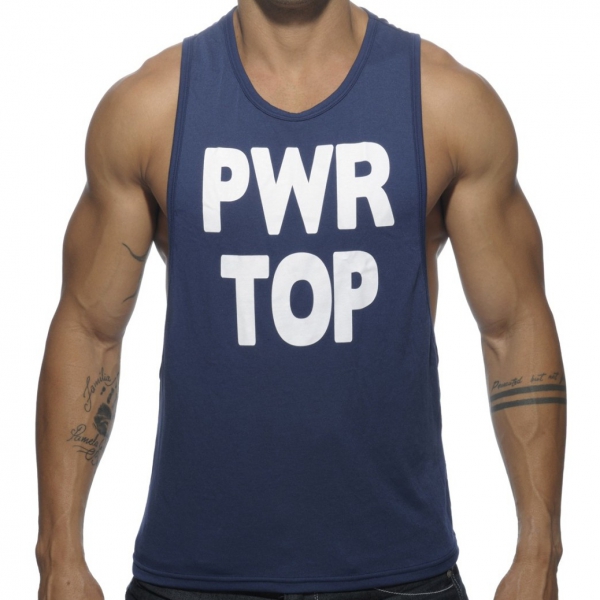 POWER TOP Tank Top Navy