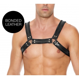 Ouch! Harness Buckle Harness Bulldog Black