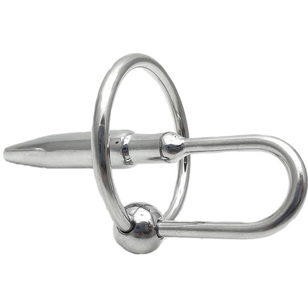 Sperm Stopper plug Stop 6cm - Diamètre 8mm