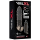 Viril XL V11 Beaded Penis Sleeve 15.5 x 4cm Black