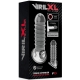 Viril XL V15 Penis Sleeve 15.5 x 4cm Transparent