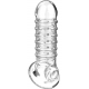 Viril XL V15 Penis Sleeve 15.5 x 4cm Transparent