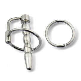 Tappo forato da 10 mm con anello