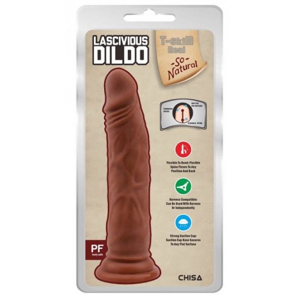 Dildo realistico Lascivious 19 x 4,3 cm Latino