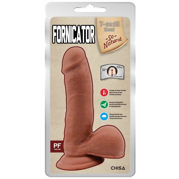 Dildo realistico Fornicator 13 x 4 cm Latino