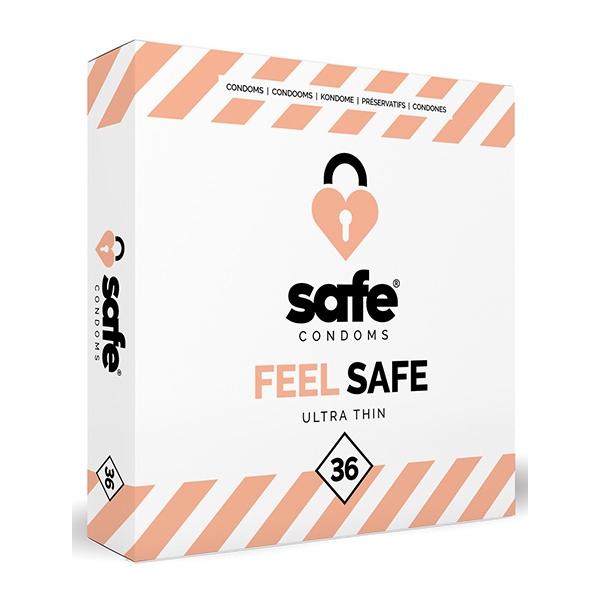 FEEL SAFE preservativos finos x36