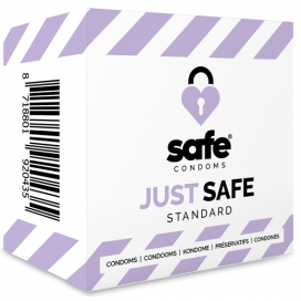 Safe Condoms JUST SAFE Latex-Kondome x5