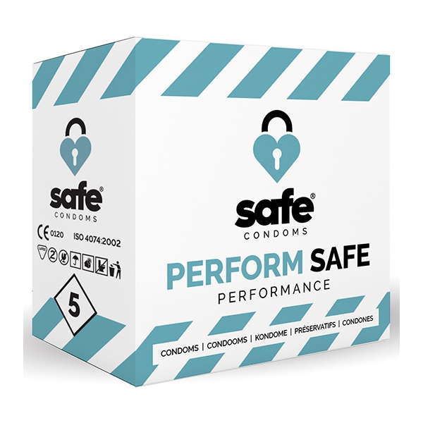 PERFORM SAFE verzögernde Kondome x5