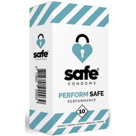 SAFE - Condoms Perform Safe Performance (10 pcs)