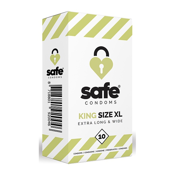 Latexkondome King Size XL SAFE x10