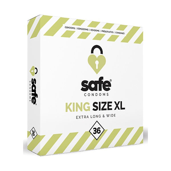 Condoms King Size XL SAFE x36