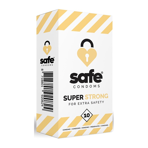 SUPER STRONG Safe thick condoms x10