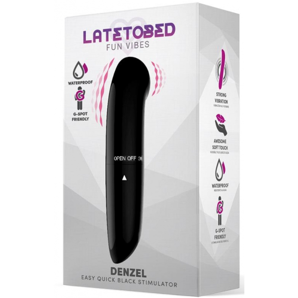 Denzel Clitoral Stimulator 13 x 2,8cm Preto