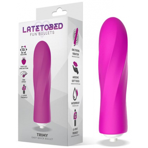 Klitoris-Stimulator Trimy 10 x 2.5cm Pink