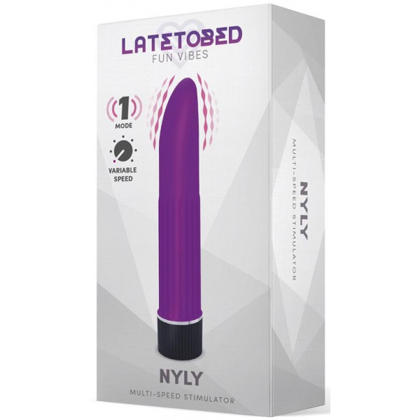 Stimolatore clitorideo Nyly 13 x 2,5 cm viola