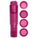 Heady Violet 4 Heads Vibrating Stimulator