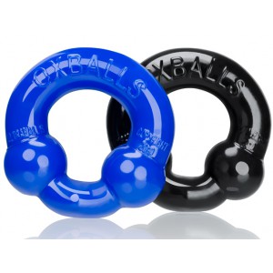 Oxballs Pack Cockrings Ultraballs Oxballs Schwarz-Blau