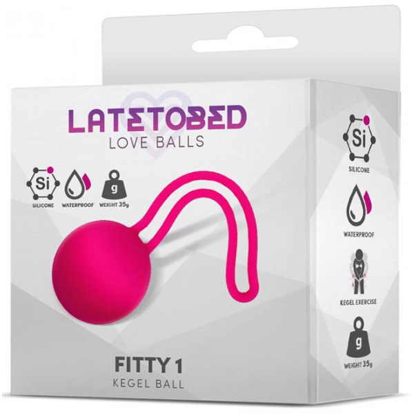 Kegel Ball Fitty 1 Pink 3.4cm - Weight 35gr