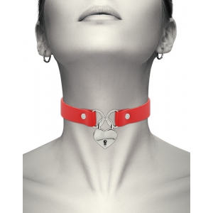 Coquette Collar Coquette Colgante Corazón Rojo