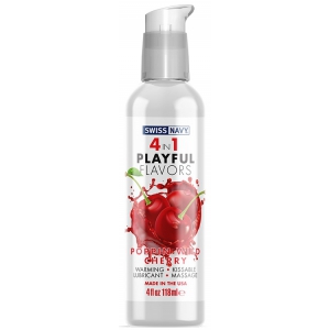 Swiss Navy Playful Lubrificante comestível de cereja brincalhão 118ml