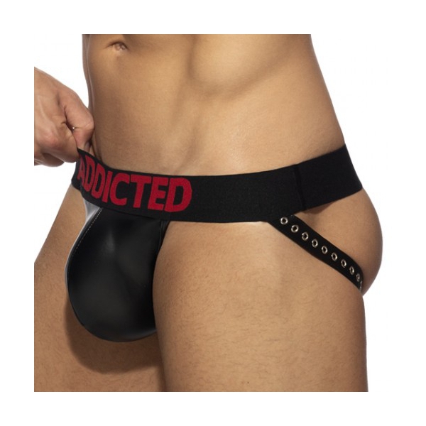 Jockstrap TAPE RUB Black