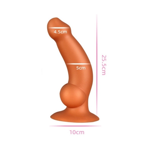 Dildo de silicone Stoopy L 15 x 5cm