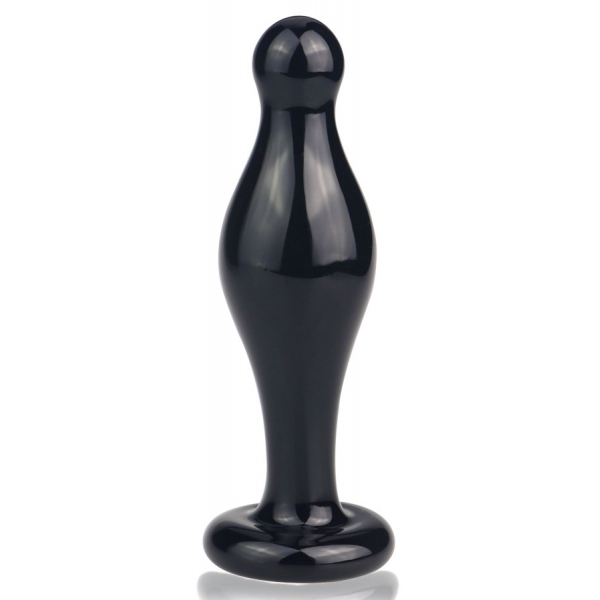 Tapón de cristal Pawlo 9,5 x 3,3cm Negro