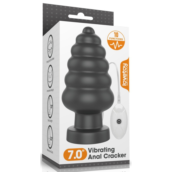 King Cracker Vibrating Plug 16 x 8cm