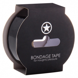 Cinta Bondage 17m - 25mm Negra