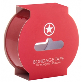 Nicht-klebendes Band Bondage Tape 17m Rot