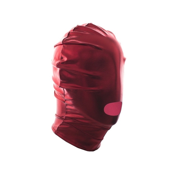 Bonnet met rode mondopening