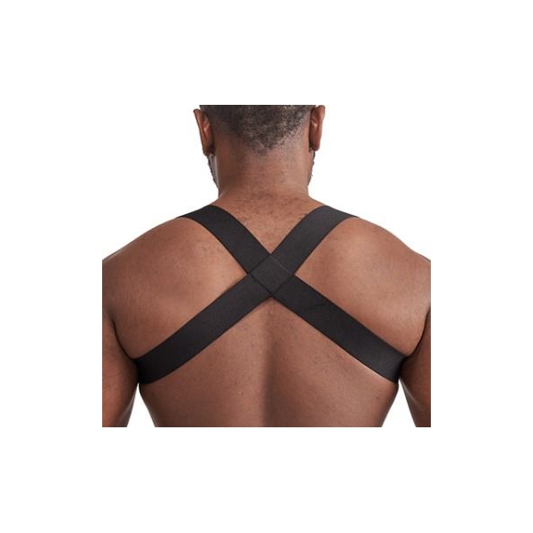 Imbracatura elastica X-Back nero-giallo