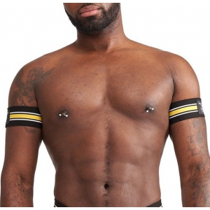 Mr B - Mister B Urban Club Gele Biceps Armbanden x2