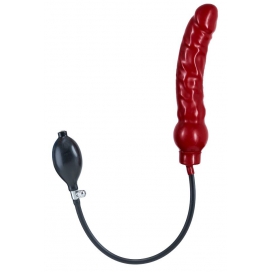 Dildo Insuflável XL Vermelho Látex 20 x 4,5cm