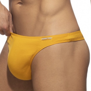 Addicted Thong Addicted COTTON Yellow