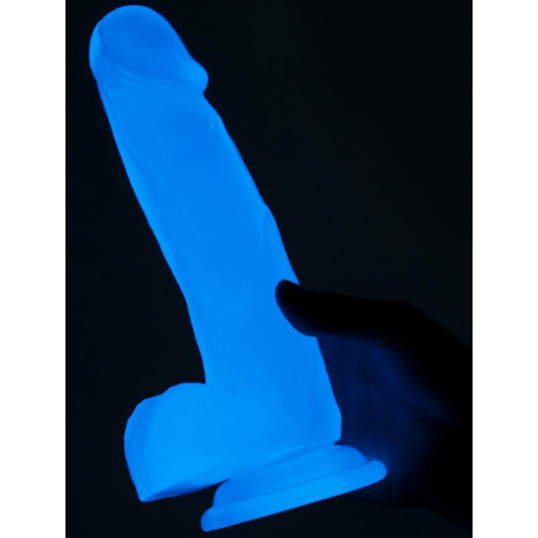 Dildo fosforescente Lumino 15 x 4 cm